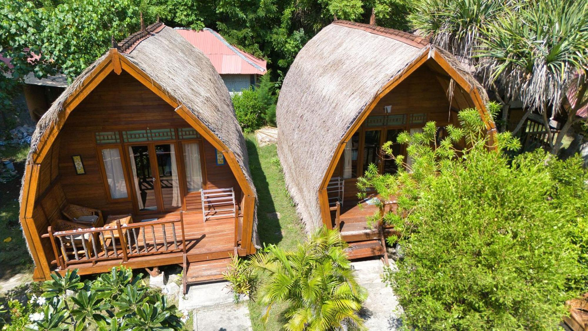 Bunga Bungalows Gili Meno Zewnętrze zdjęcie