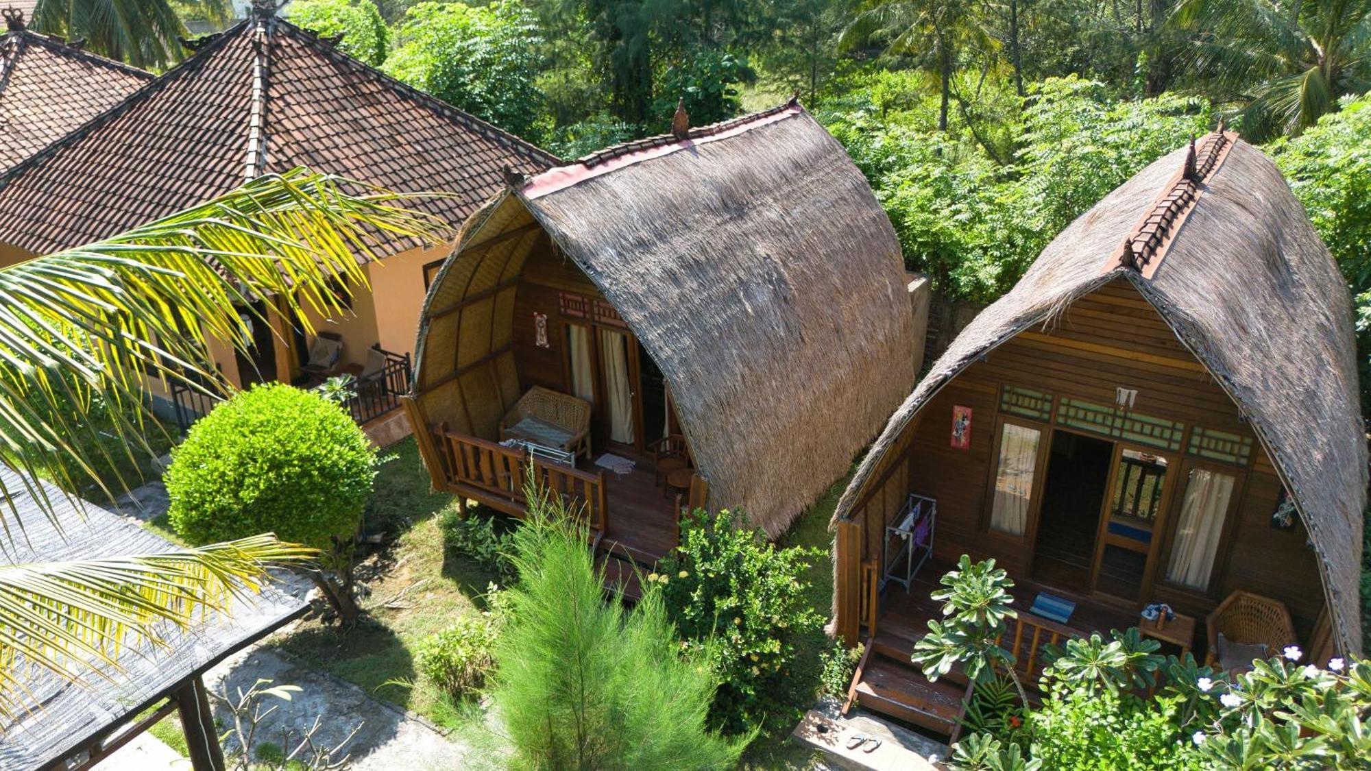 Bunga Bungalows Gili Meno Zewnętrze zdjęcie