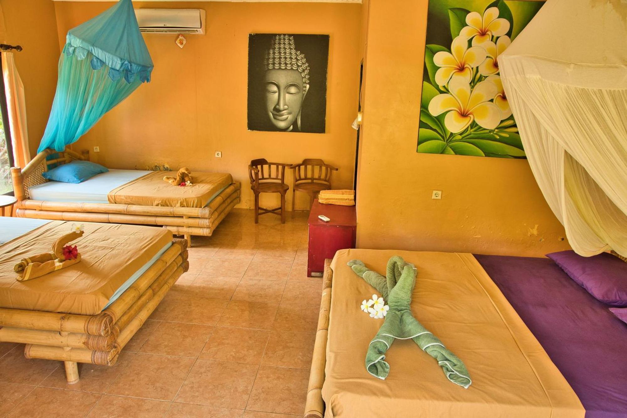 Bunga Bungalows Gili Meno Zewnętrze zdjęcie