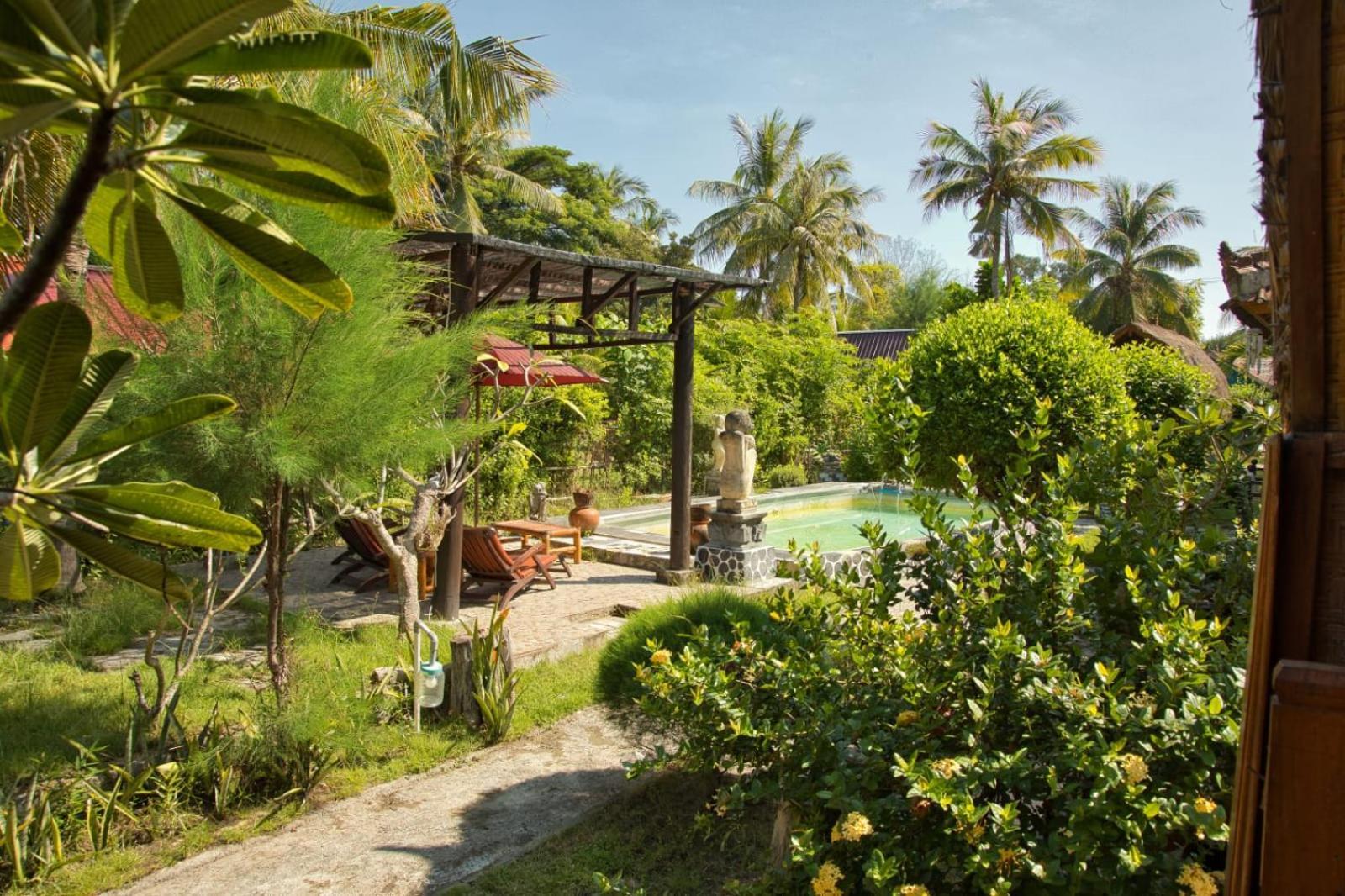 Bunga Bungalows Gili Meno Zewnętrze zdjęcie